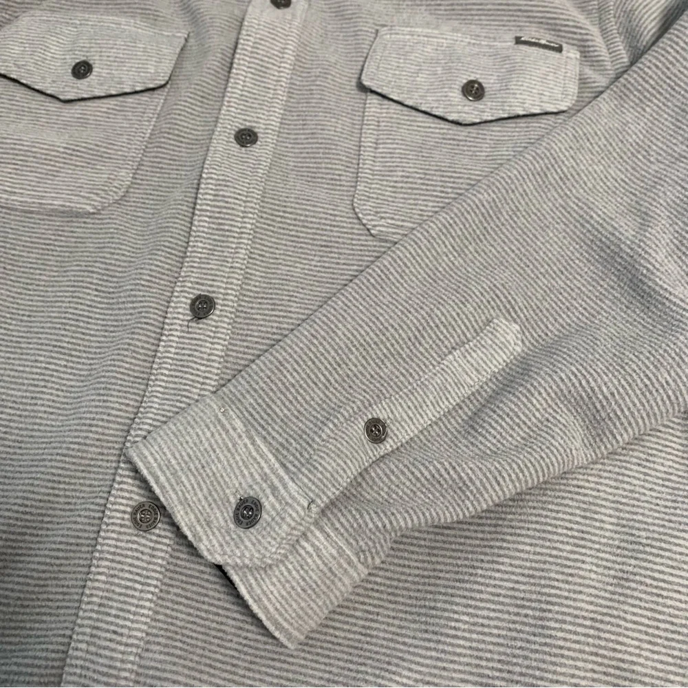 Men's Gray Button-Up Jacket Eddie Bauer - Picture 8 of 10